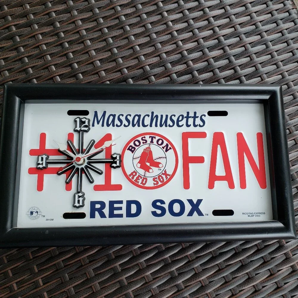 Boston Red Sox clock